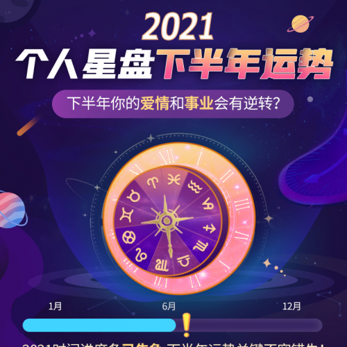 12星座2021下半年运势走向，准!