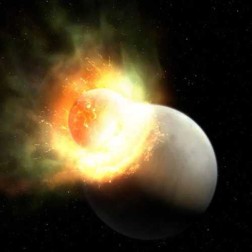 天文学家:95光年外有行星被击中,残骸正飘浮在太空