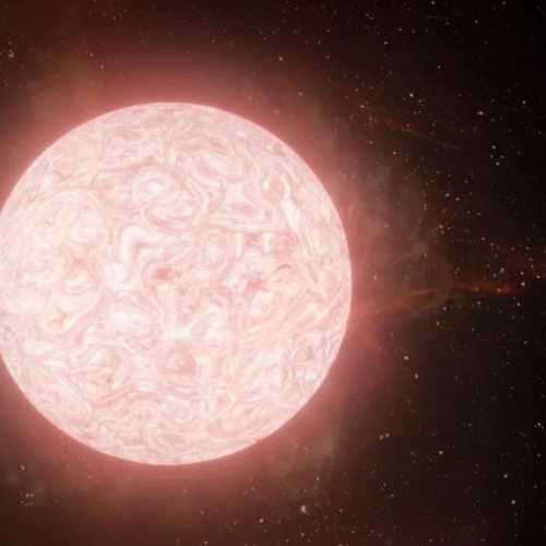 天文学家眼睁睁地看着一颗巨大的恒星发生了爆炸~