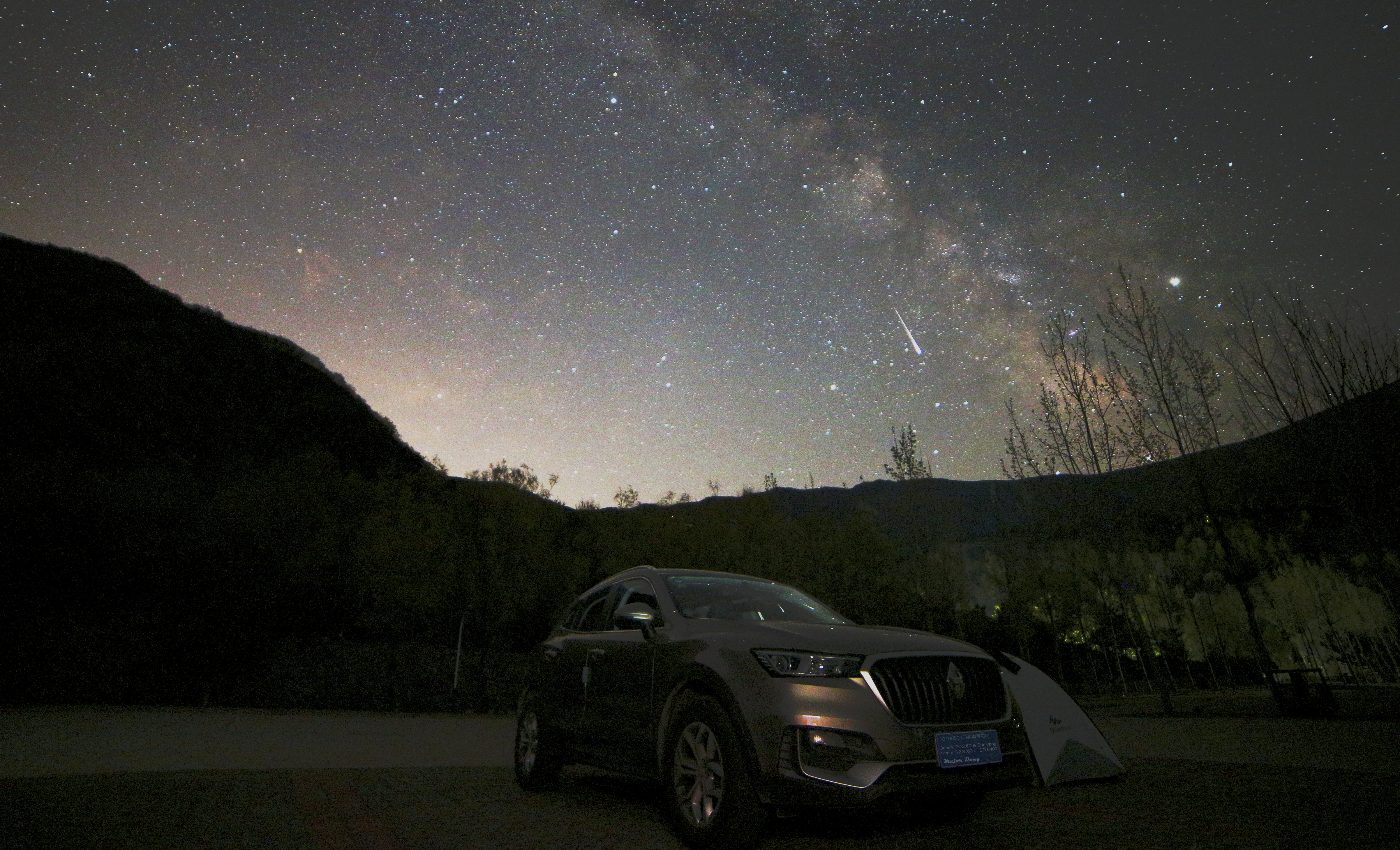 星野 with 佳能6D（未改），三阳14mm F/2.8