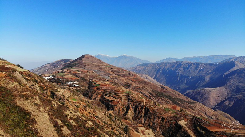 東川紅土地航拍三