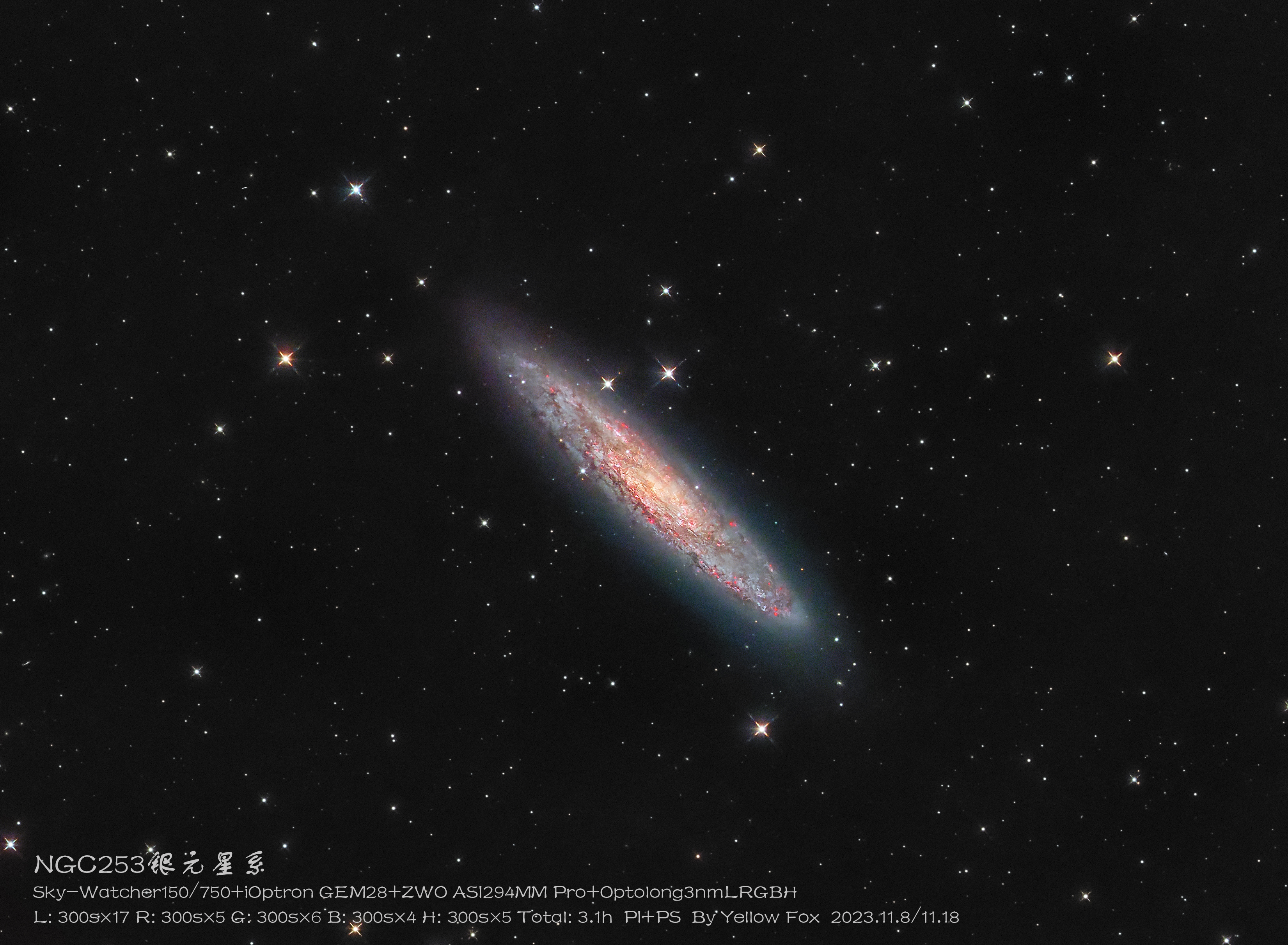 NGC253银元星系