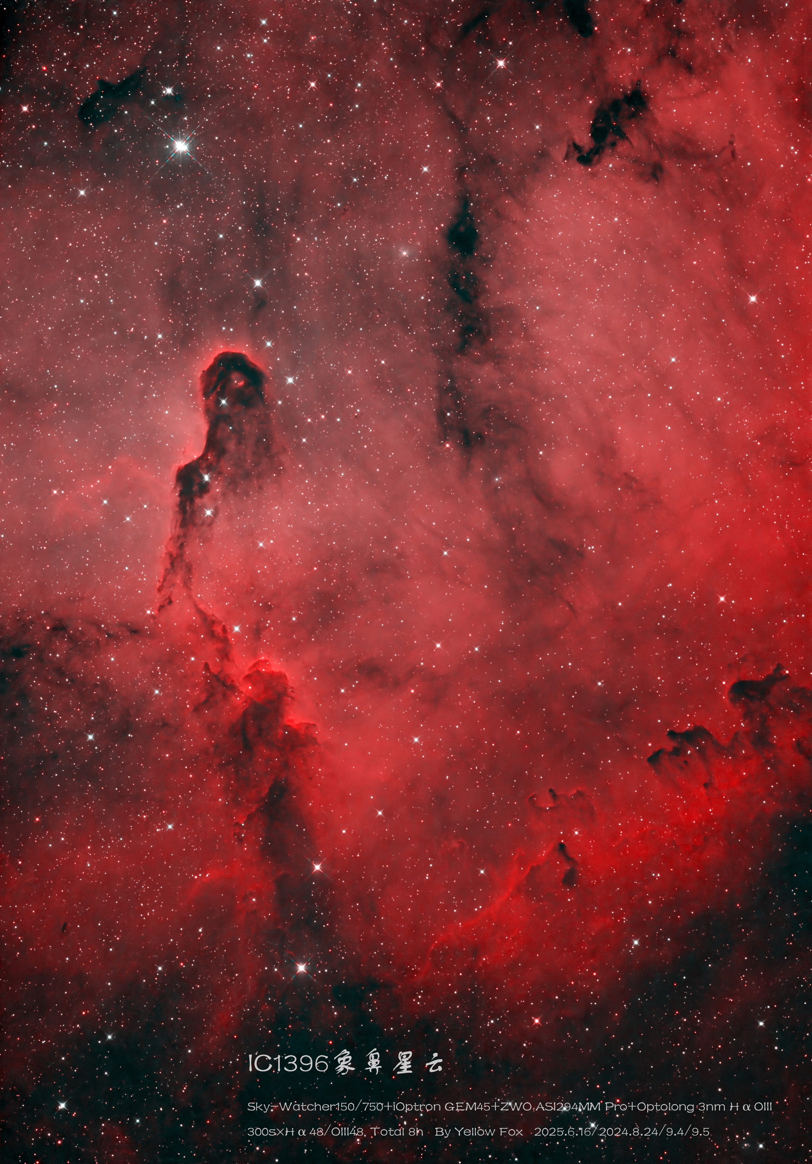IC1396 HOO合成