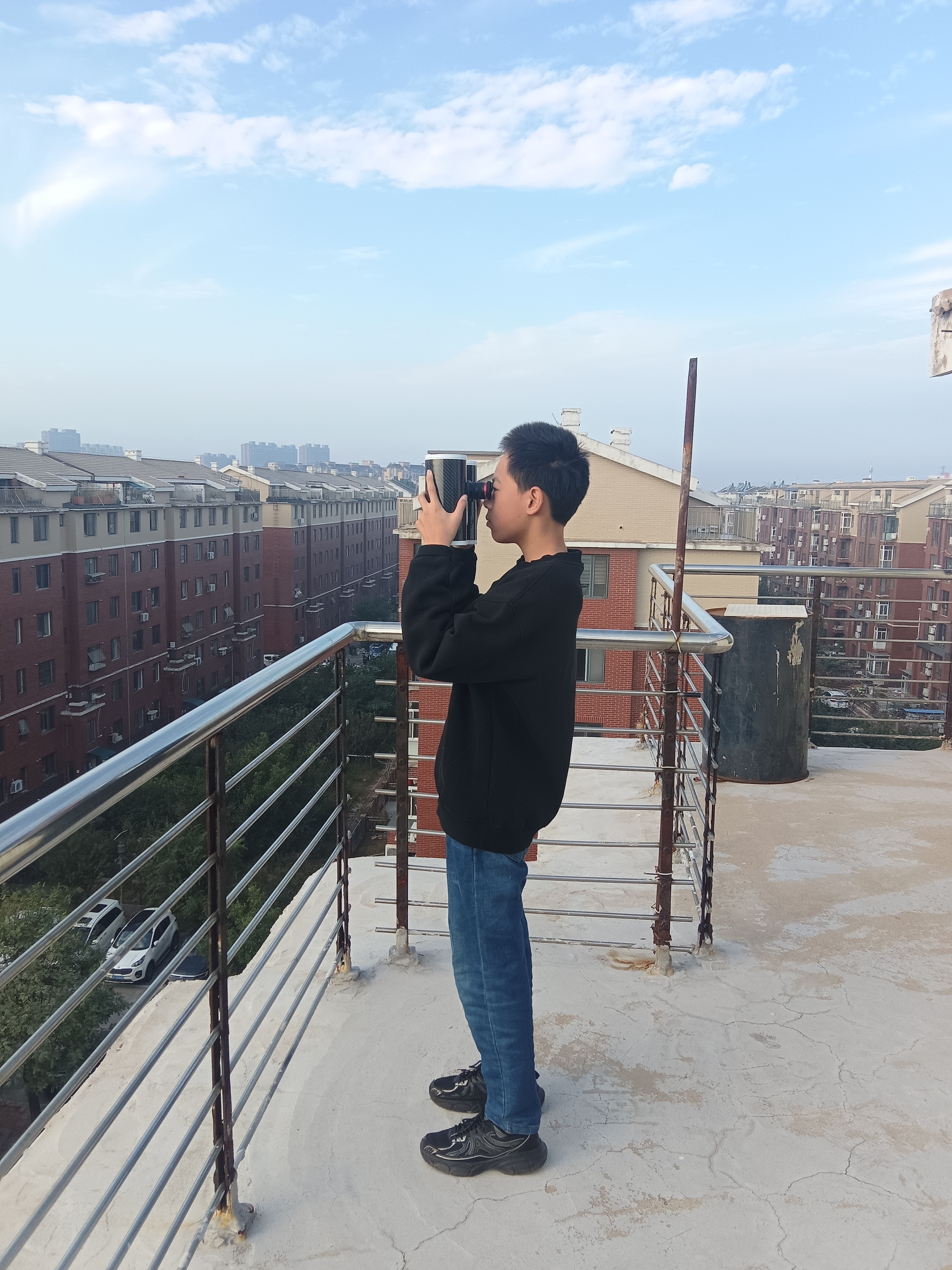 图3.用本实施例观测90°目标状态