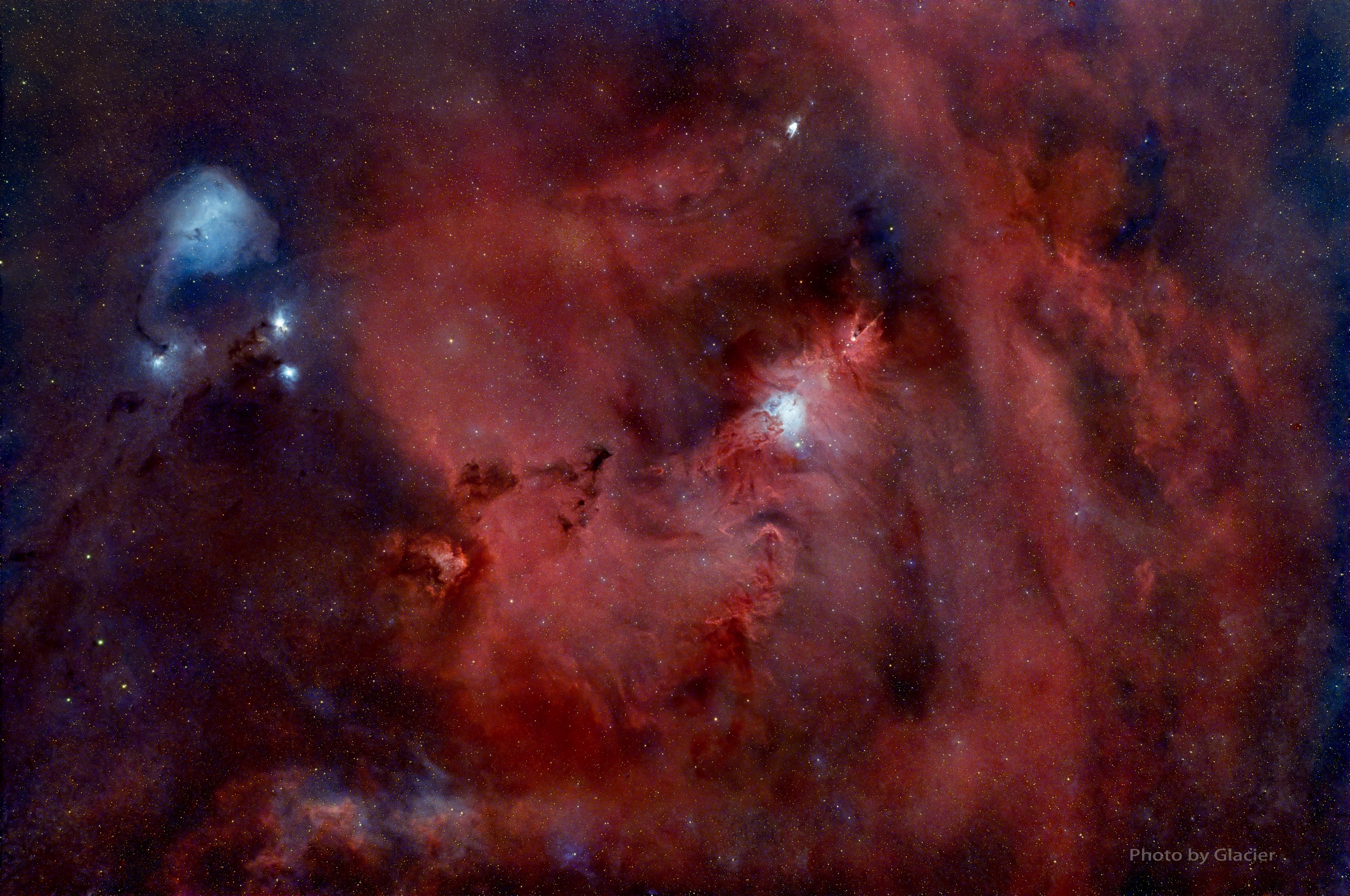 圣诞树与小鲸鱼NGC2264&IC447