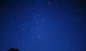 天津 秋天的美丽星空