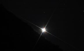 金星落山了。。