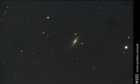 小马卡127slt熬夜盲跟拍摄M102星系 M7疏散星团