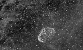 城市深空  : NGC6888 新月星雲  (處理中)