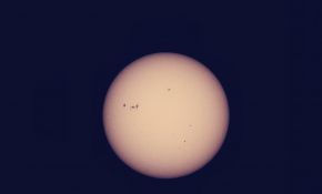 小黑150EQ3D拍的太阳黑子群