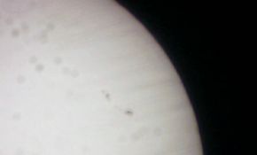 80600普消拍摄的太阳黑子