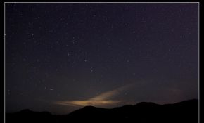 拍到一颗流星