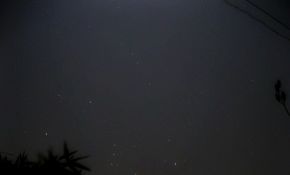 冬季&乡野&星空