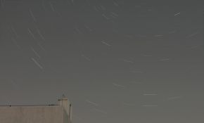 第一次拍星迹。。。
