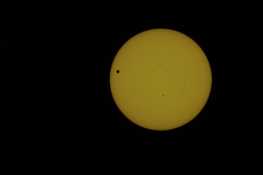 长春2012年6月5日晚拍的满月 6日早晨拍的金星凌日