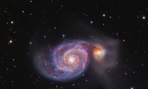 【六年磨一剑：M51星系-HaLRGB-22小时】