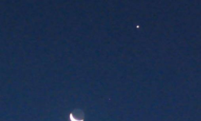 今夜23后，天宇将上演"木星合月"美丽天象