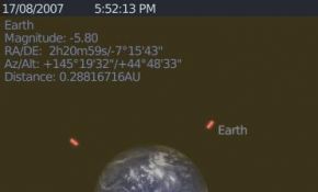 用 STELLARIUM 澄清了曾经讨论过的一个问题