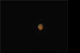 7月15日渣天气下的火星，土星