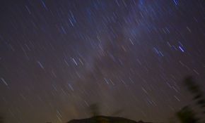 山东日照龙门崮拍星迹星座.