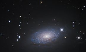 M63向日葵星系@若岩天文台，5.3小时曝光