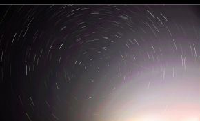 家里拍的星轨，想不到连老家都光污染这么严重了