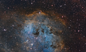 梅西攝星行 - IC 410 蝌蚪星雲 SHO