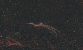 NGC6960，EAF开光市区一个半小时双窄面纱