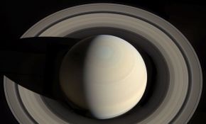 【NASA每日一图20131021】从卡西尼探测器上俯瞰土星