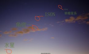 阳台帮的 ISON 慧星 (19日更新-附方位预测)