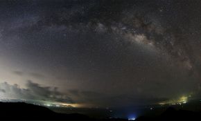 天蝎座星空调色盘、蓝马头拍摄