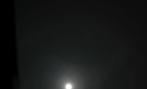 天气不好，火星月合影