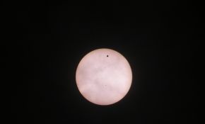 河南只看到的金星凌日的结尾