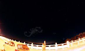 天地神话--董永七仙女文化园上的星空