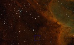 IC1805天区的小天体