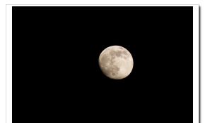 2010年11月19日晚18：35分相机打月