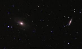 新手继续努力,发张盲跟的M81.M82(新增银河一张)