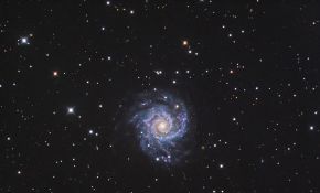 【M74星系--难拍的目标--RC8长焦窥豹--LRGB 7小时】