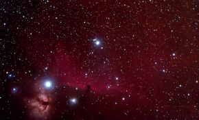11月19日清晨的馬頭星雲