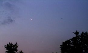 6月23日早晨：金星合月（新增24日金星合月）