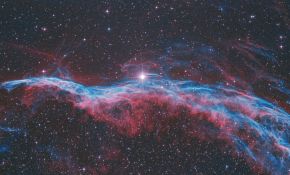 彩色版面纱 NGC6960-Hoo