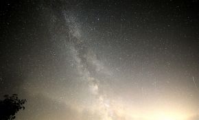 6月27日夜牧夫座流星雨，流星有点多。