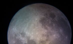 小米1+星特朗76EQ拍摄月亮