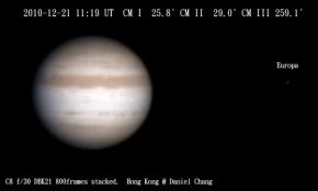 Jupiter 2010-12-21 11:19 UT