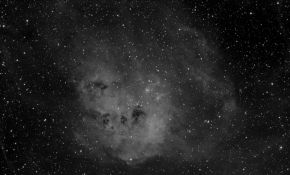 IC410小蝌蚪星云，3.5小时Ha