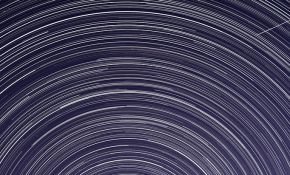 拱極星流跡
