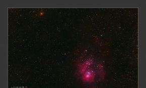 午夜城市绽放的礁湖星云(新增M27哑铃星云)
