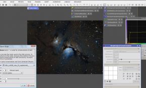 M78--7小时曝光,Pixinsight处理@若岩天文台