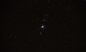 第一次拍星云，M42