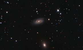小"三重"星系NGC5982/5982/5981 @ 若岩